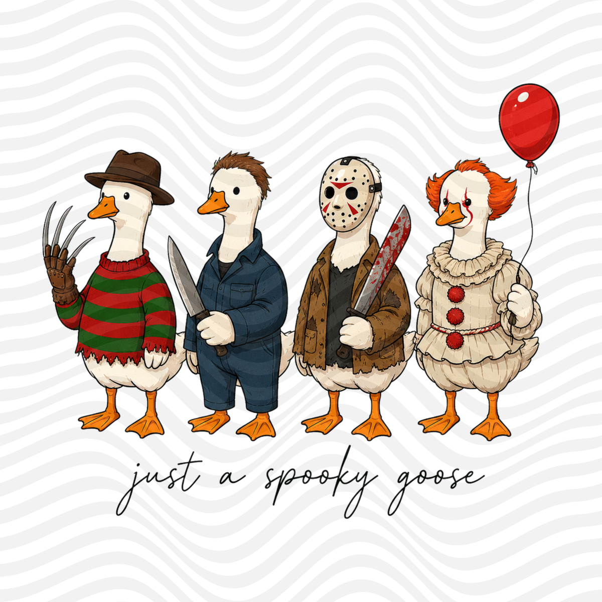 Just A Spooky Goose