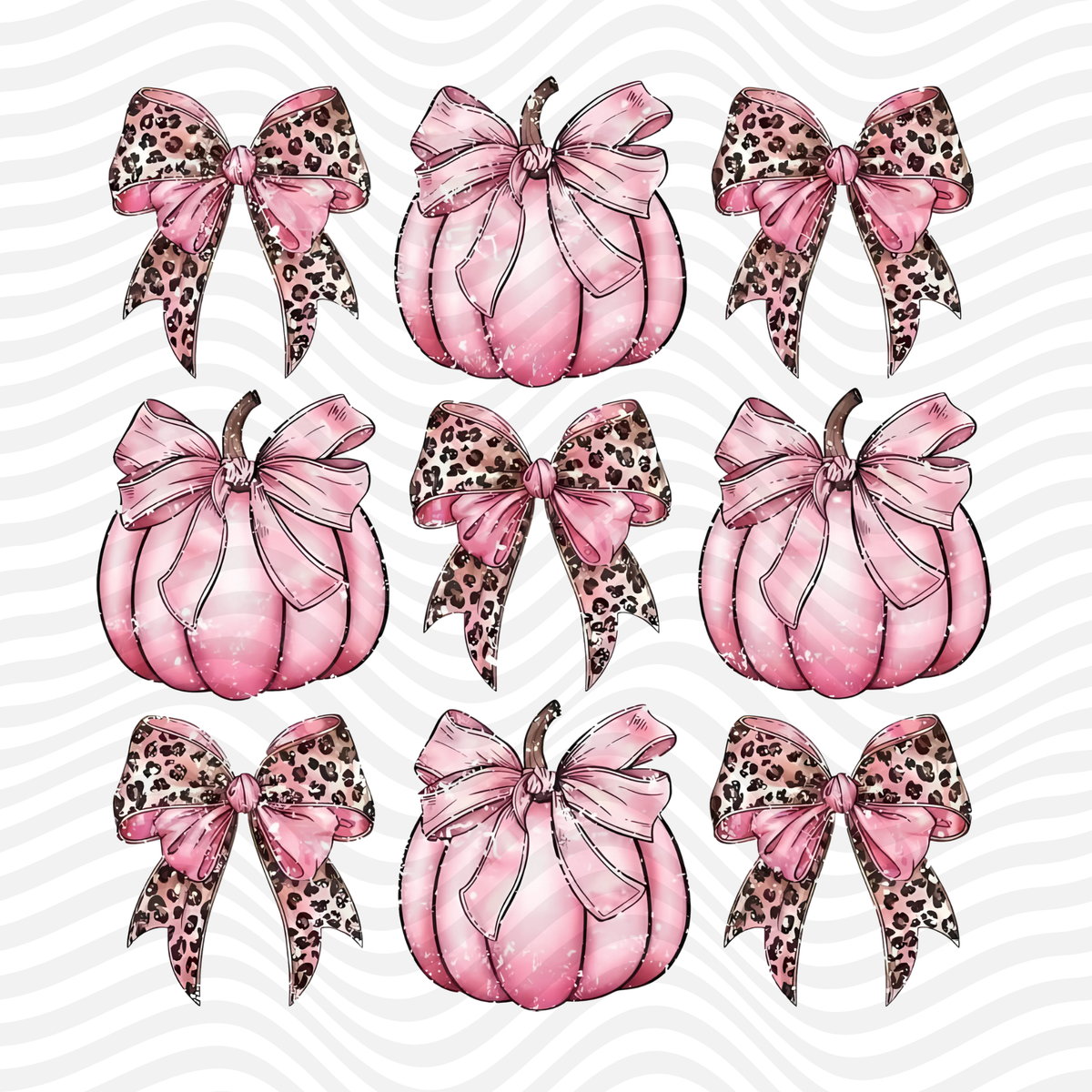 Pink Pumpkin Pattern