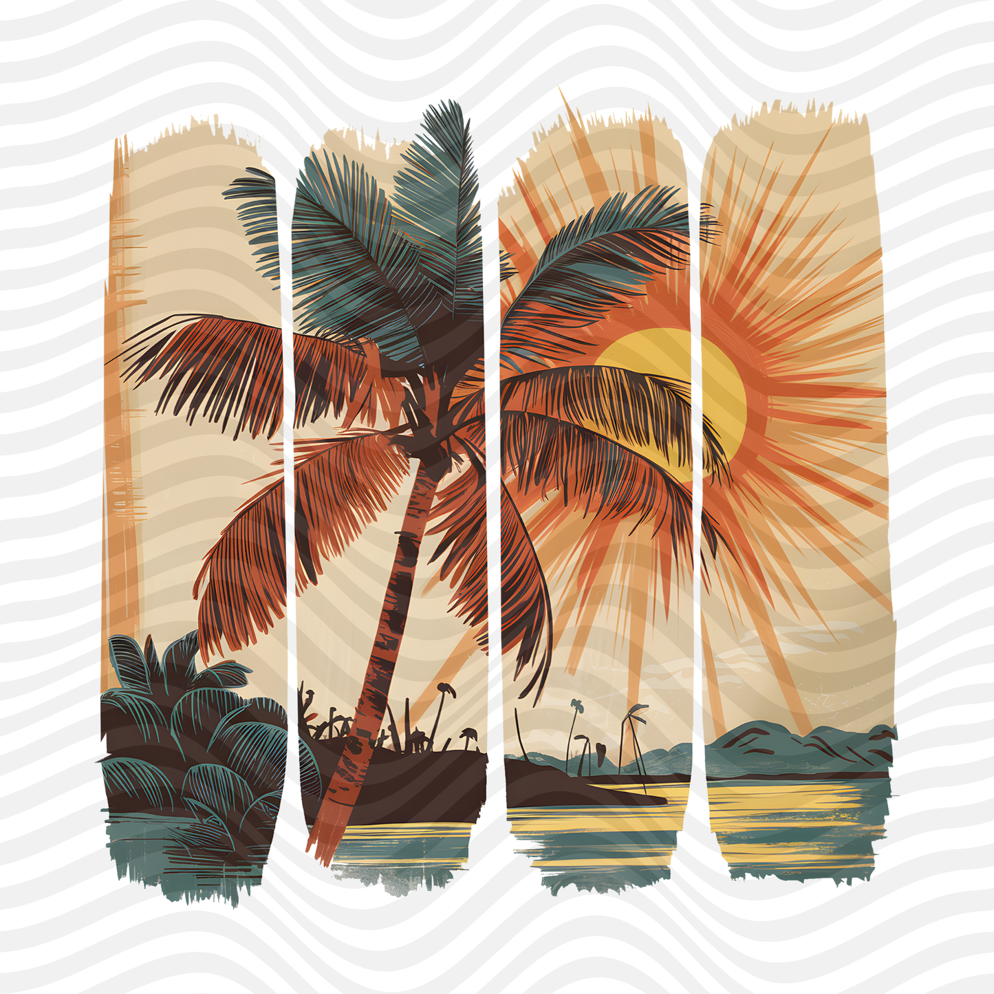 Palm Tree Sunset