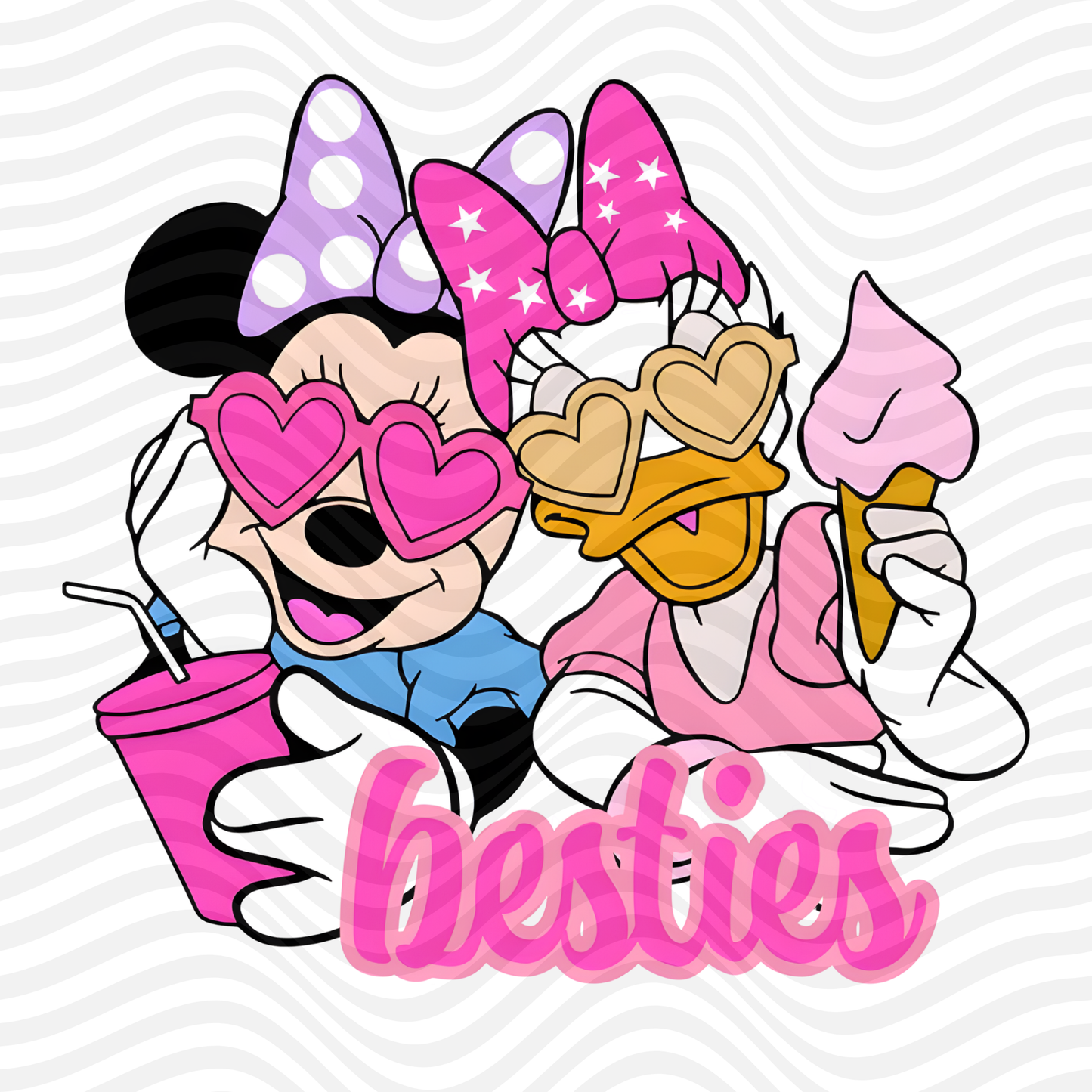 Minnie Mouse & Daisy Duck - Besties