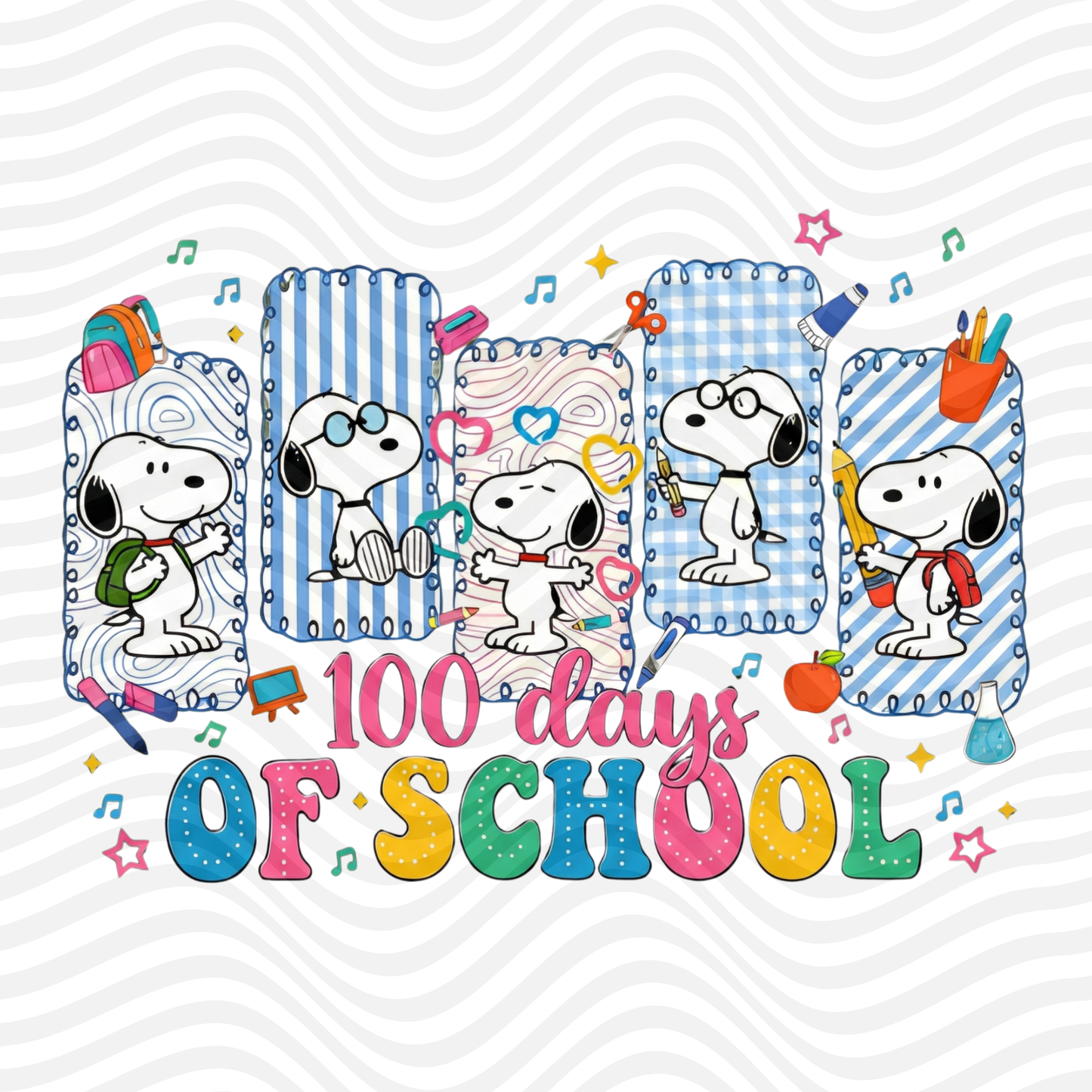 100 Days Of School (Snoopy)