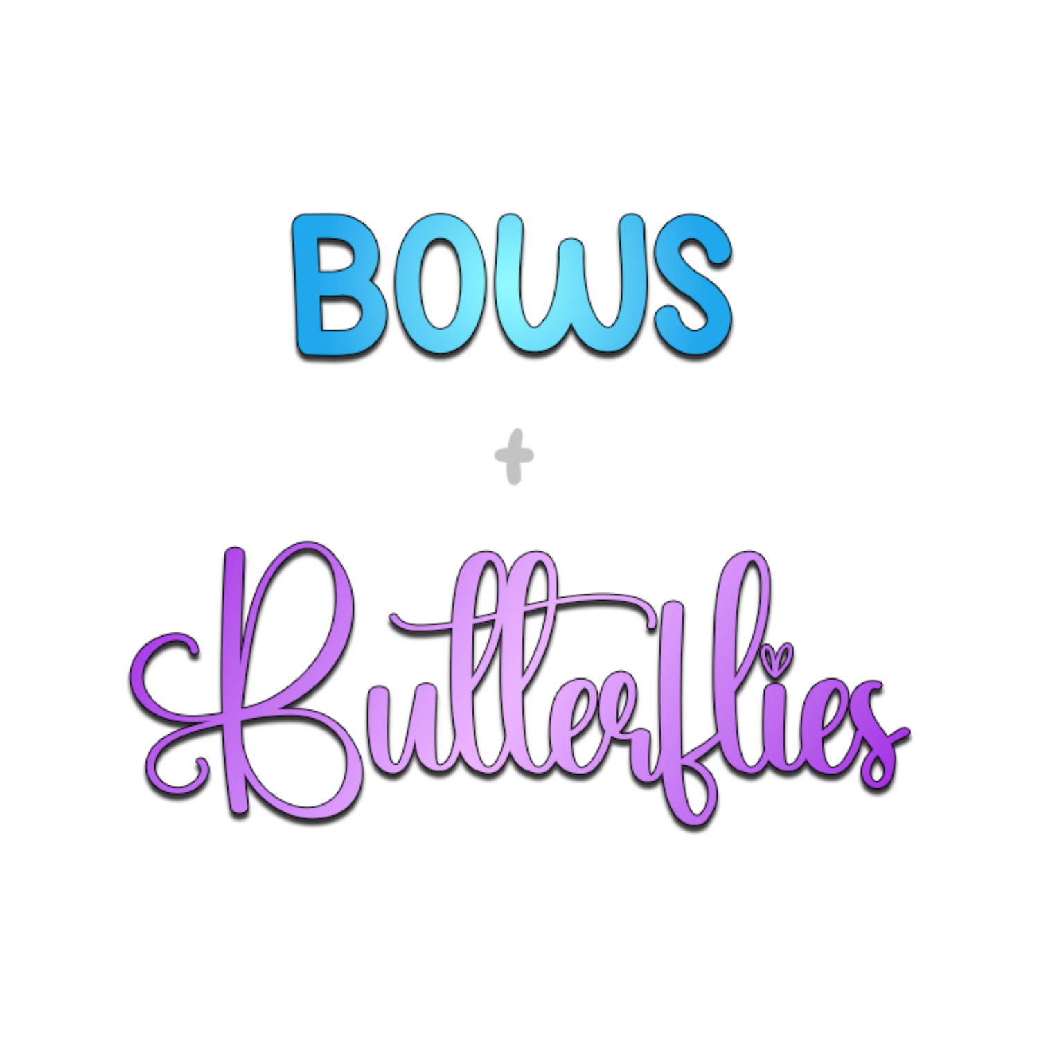 Bows/Butterflies