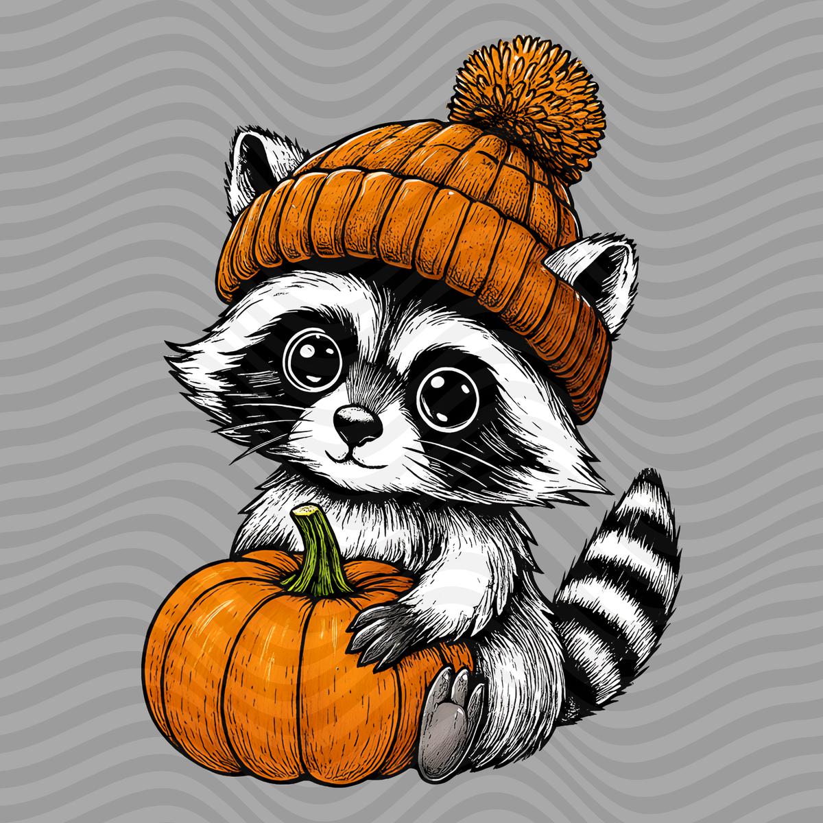 Fall Raccoon