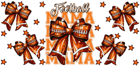 Football Mama Bows
