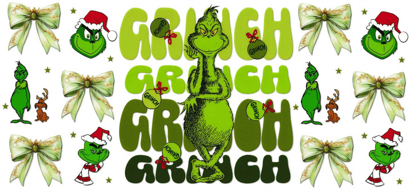 Grinch - With Bows