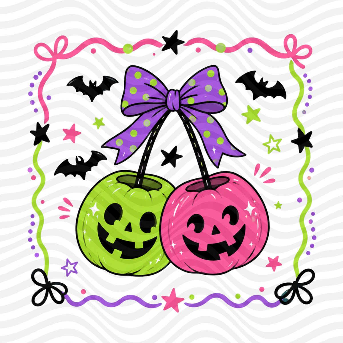 Neon Pumpkins