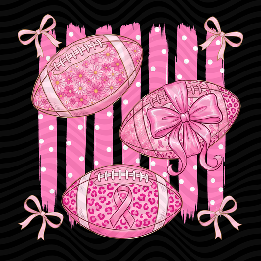 Breast Cancer Football