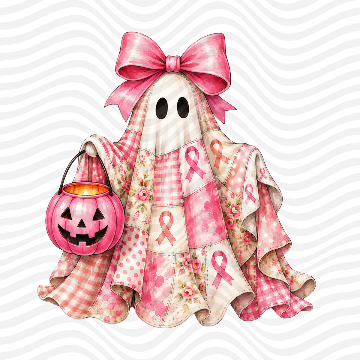 Breast Cancer Awareness Ghost