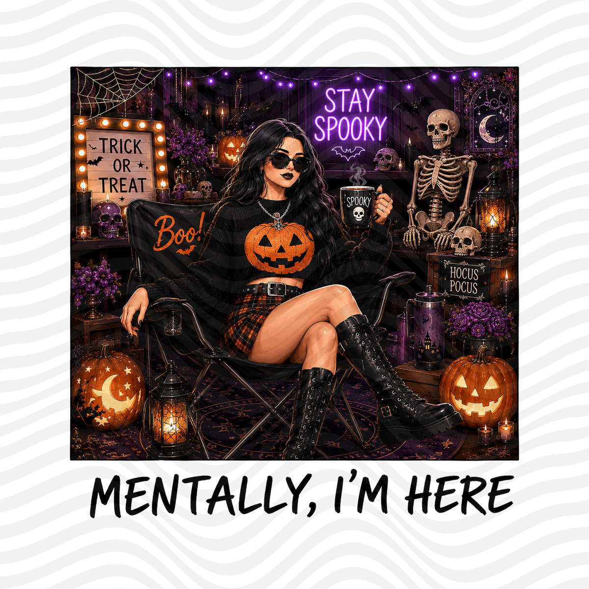 Mentally I'm Here