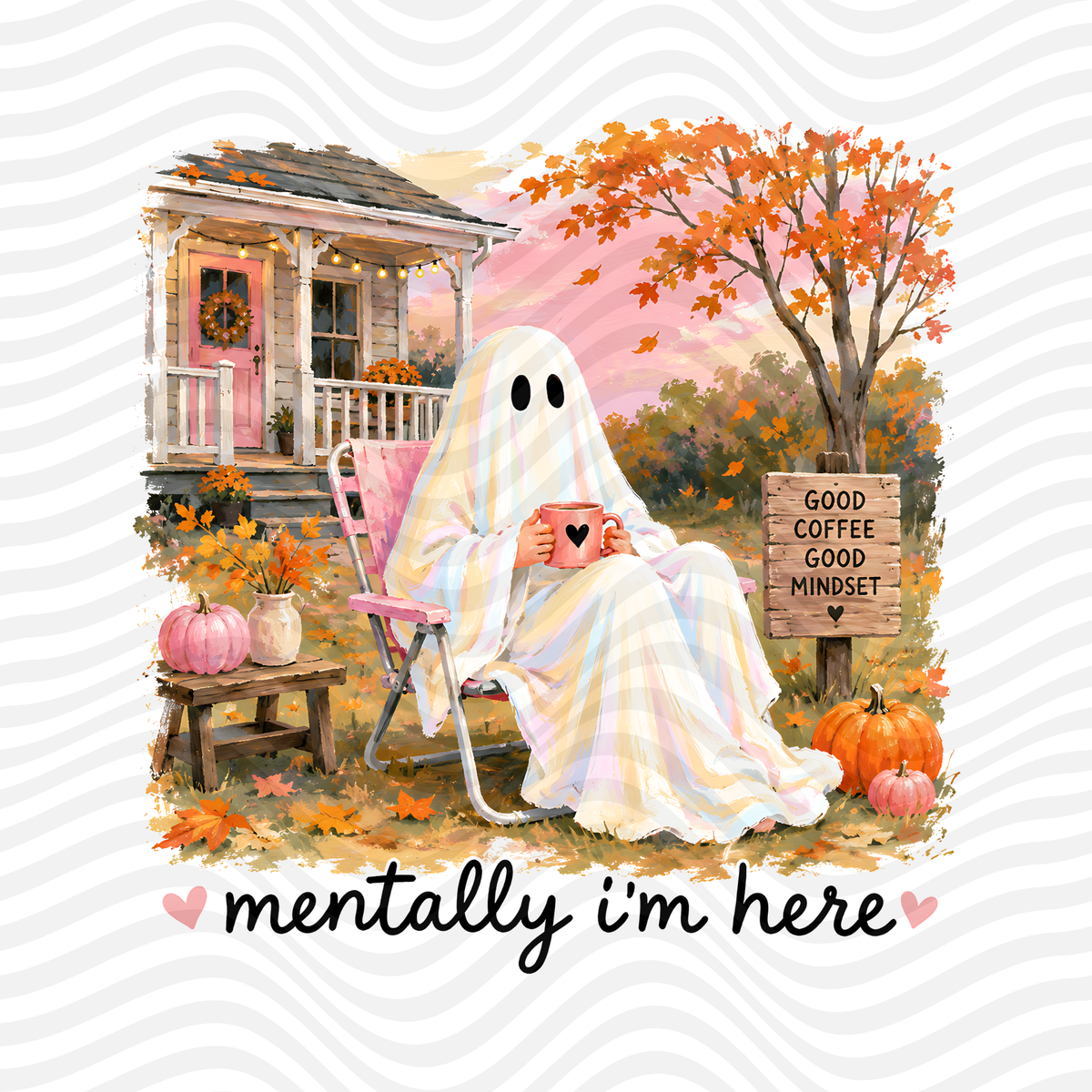 Mentally I'm Here (Black)