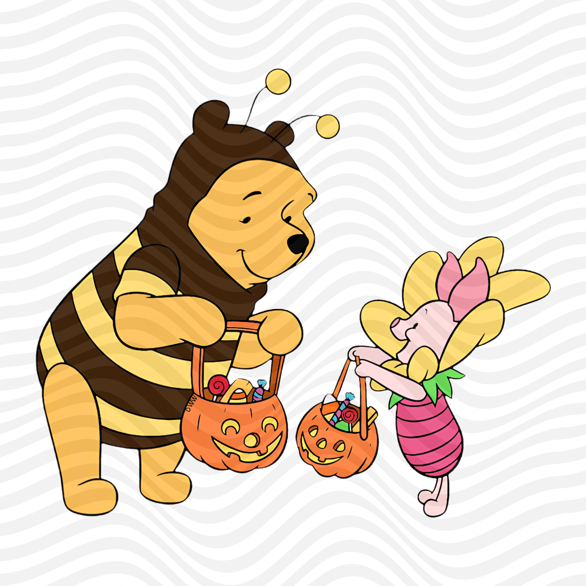 Winnie The Pooh & Piglet