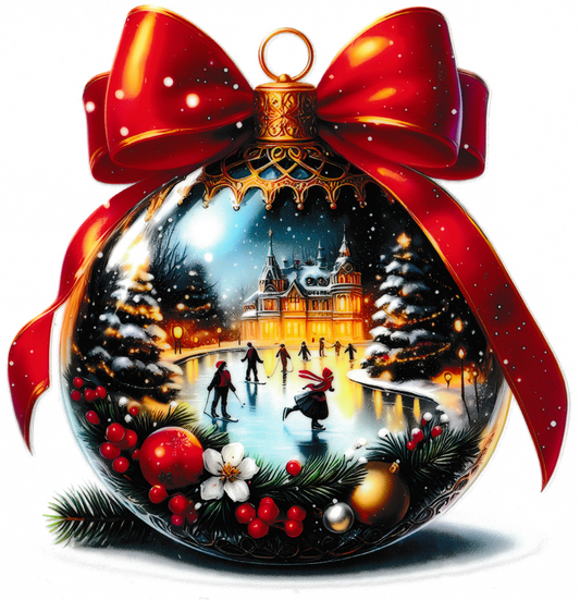 Red Bow Ornament