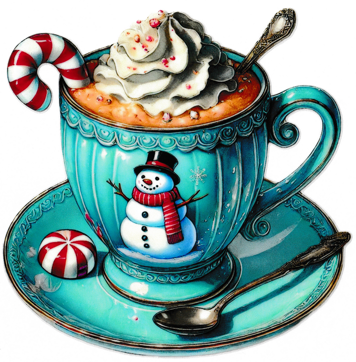 Blue Hot hocolate