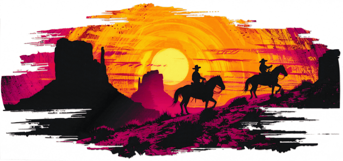 Cowboy Sunset