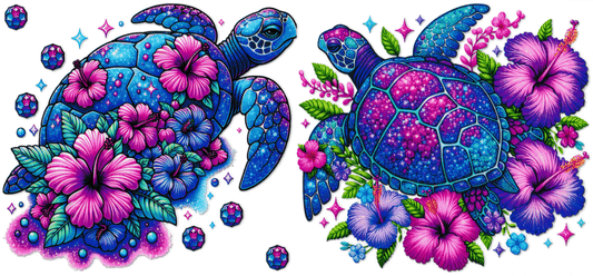 Double Sea Turtles