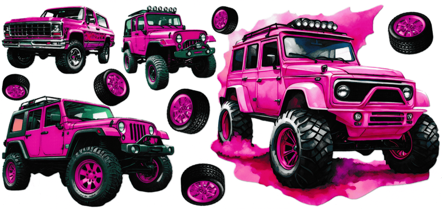 Pink Jeeps
