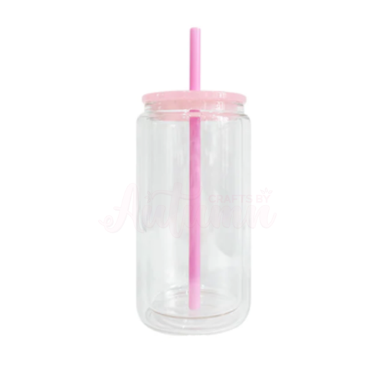 16oz Light Pink Cup