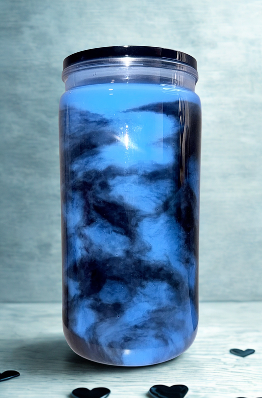 Blue Cow Swirl Cup