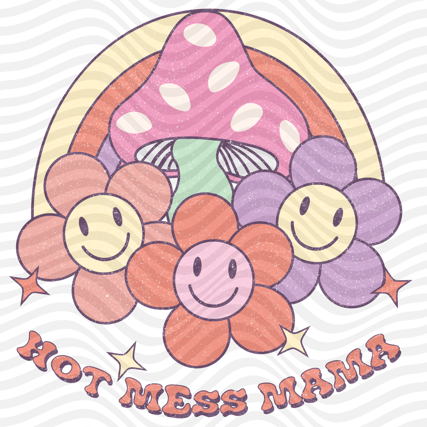 Hot Mess Mama (Cracked)