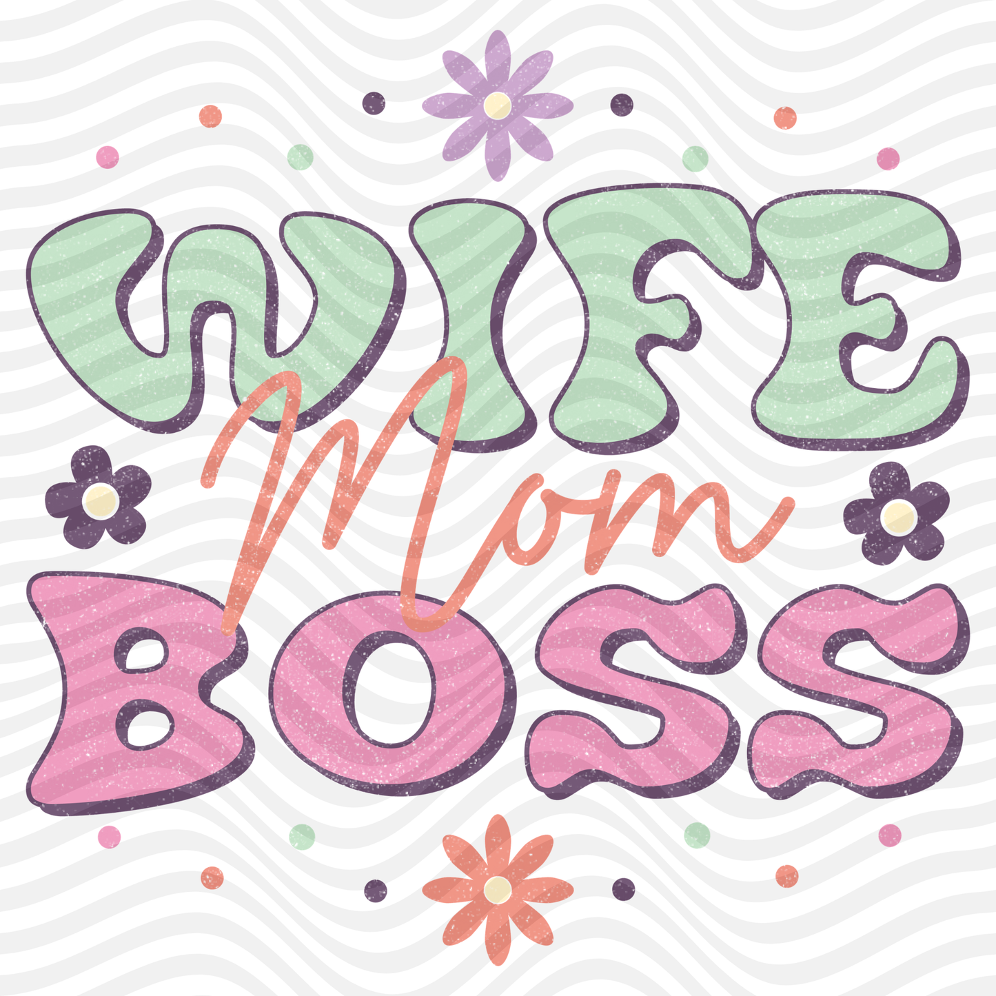 Wife, Mom, Boss (Cracked)