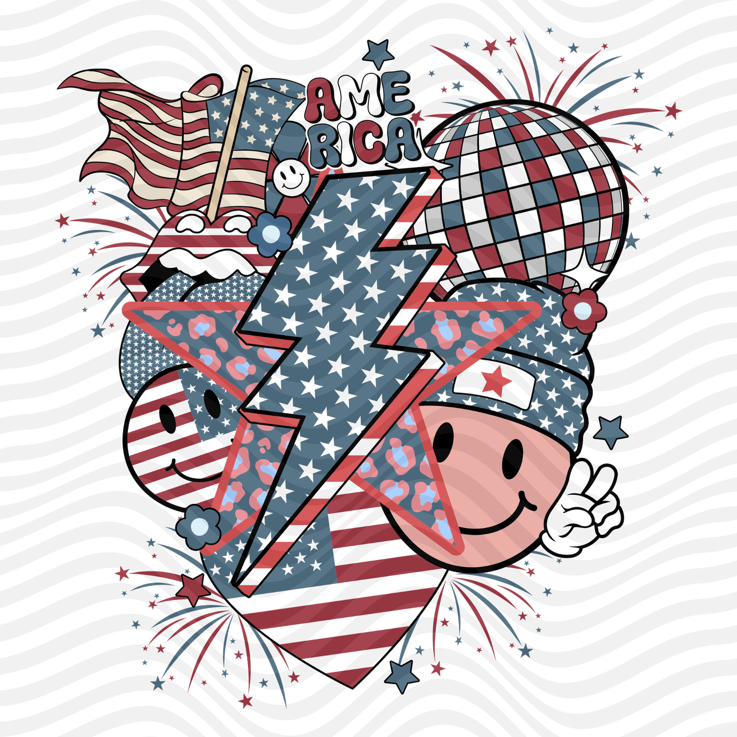 Patriotic Smiley