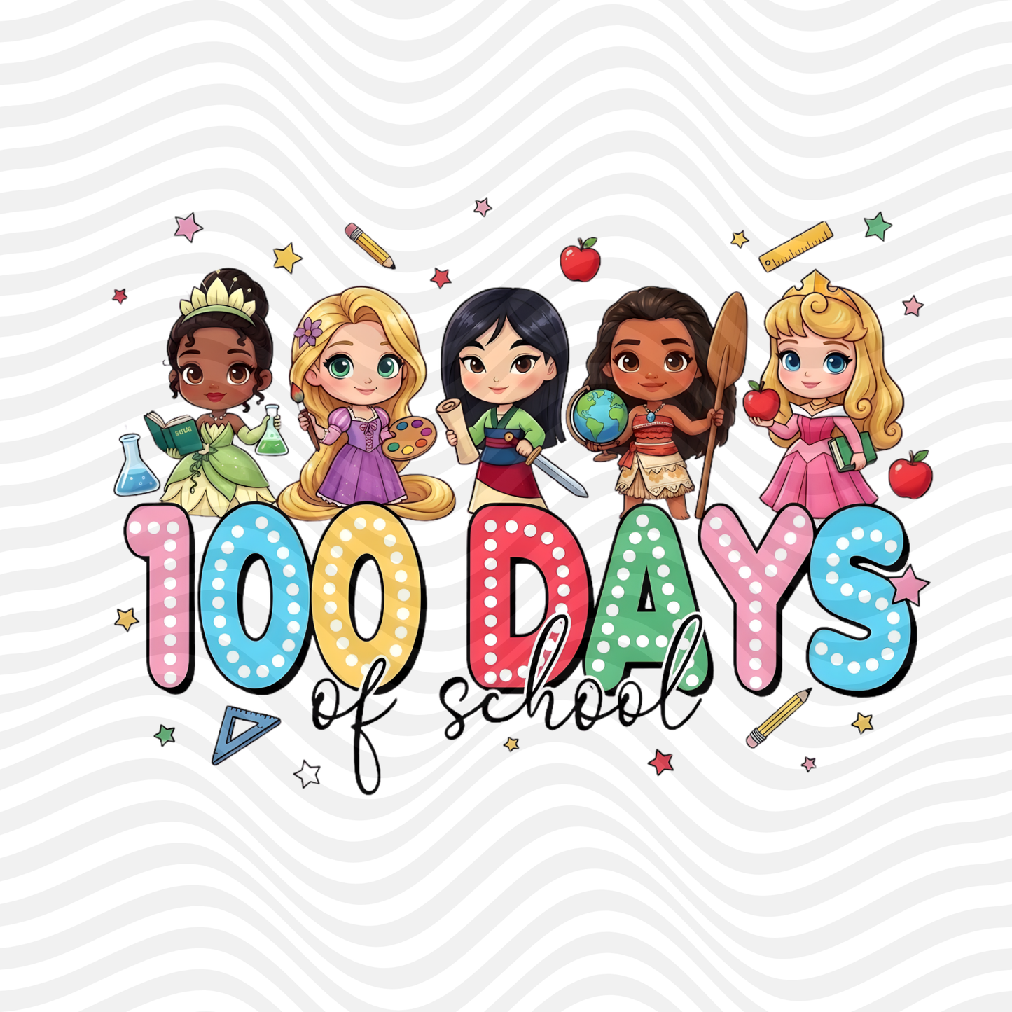 100 Days Of School (Princesses)