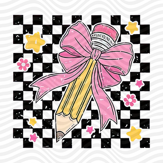 Checkered Pencil