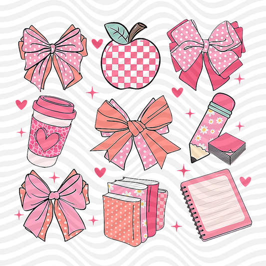Pink Education Pattern