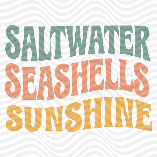 Saltwater, Seashells, Sunshine
