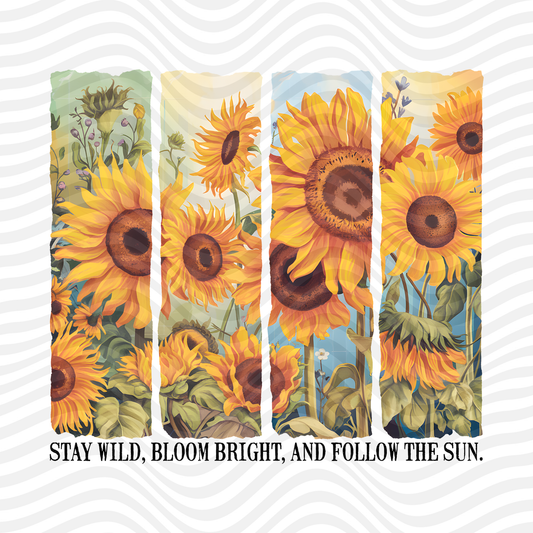 Stay Wild, Bloom Bright, & Follow The Sun