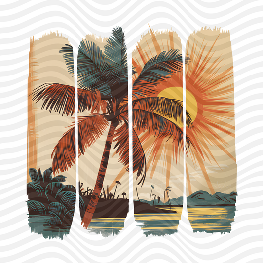 Palm Tree Sunset