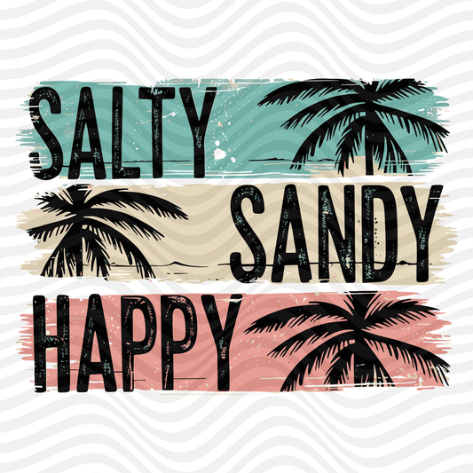 Salty, Sandy, Happy