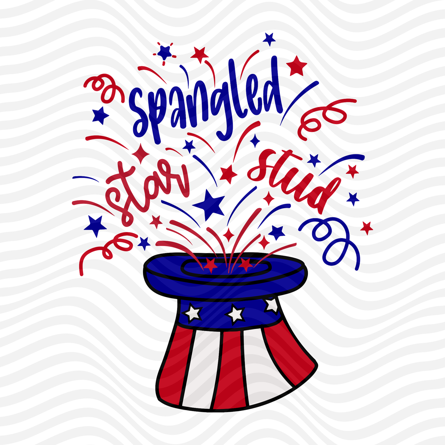 Star Spangled Stud