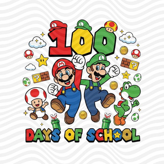 100 Days Of School (Mario)