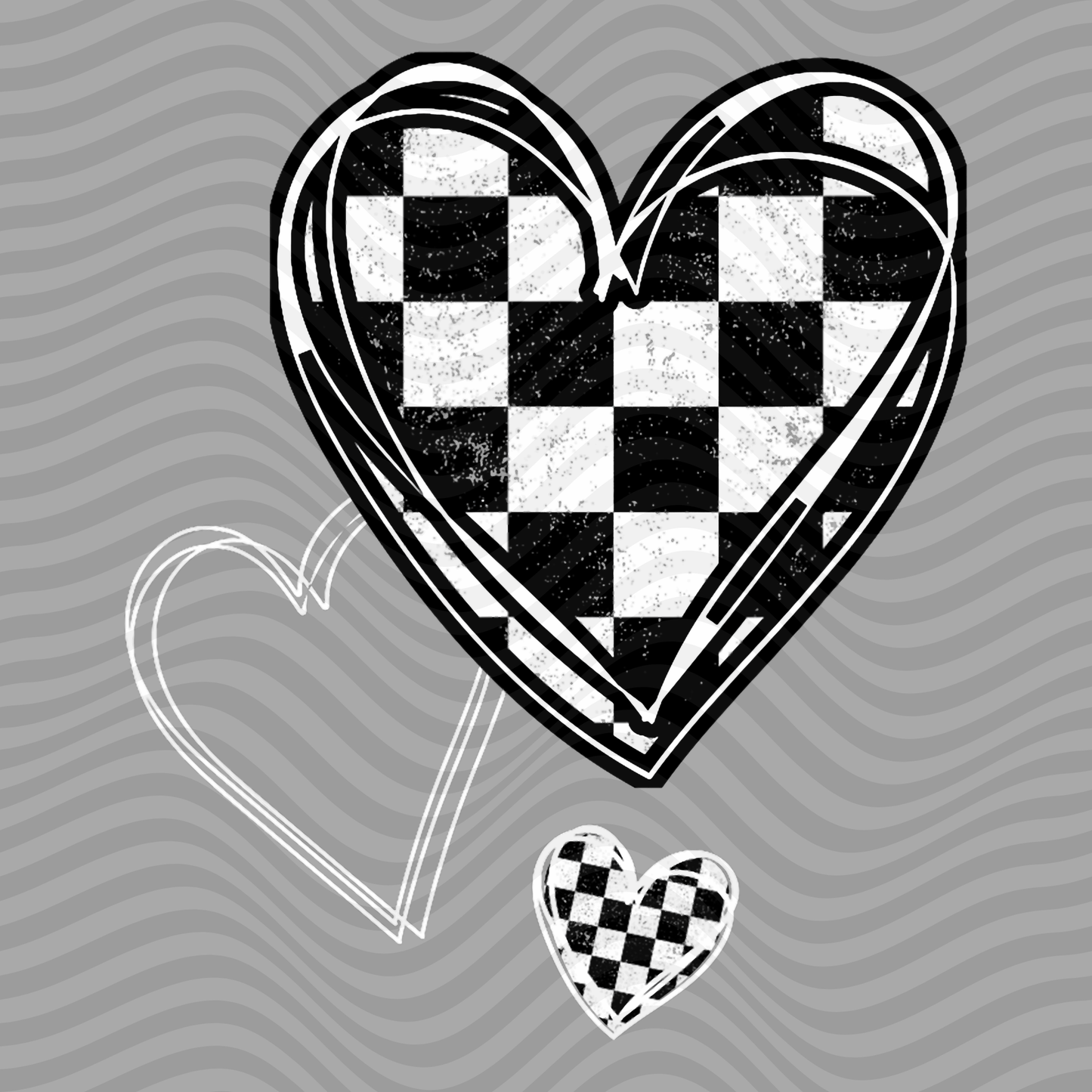 Checkered Hearts