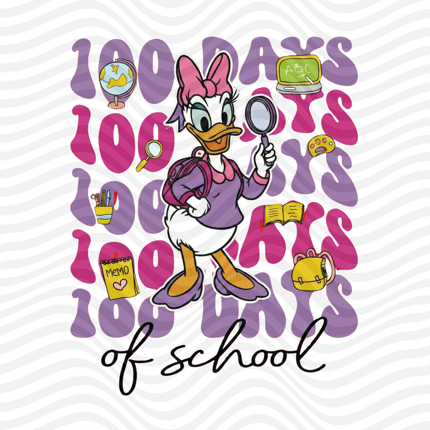100 Days Of School (Daisy Duck)