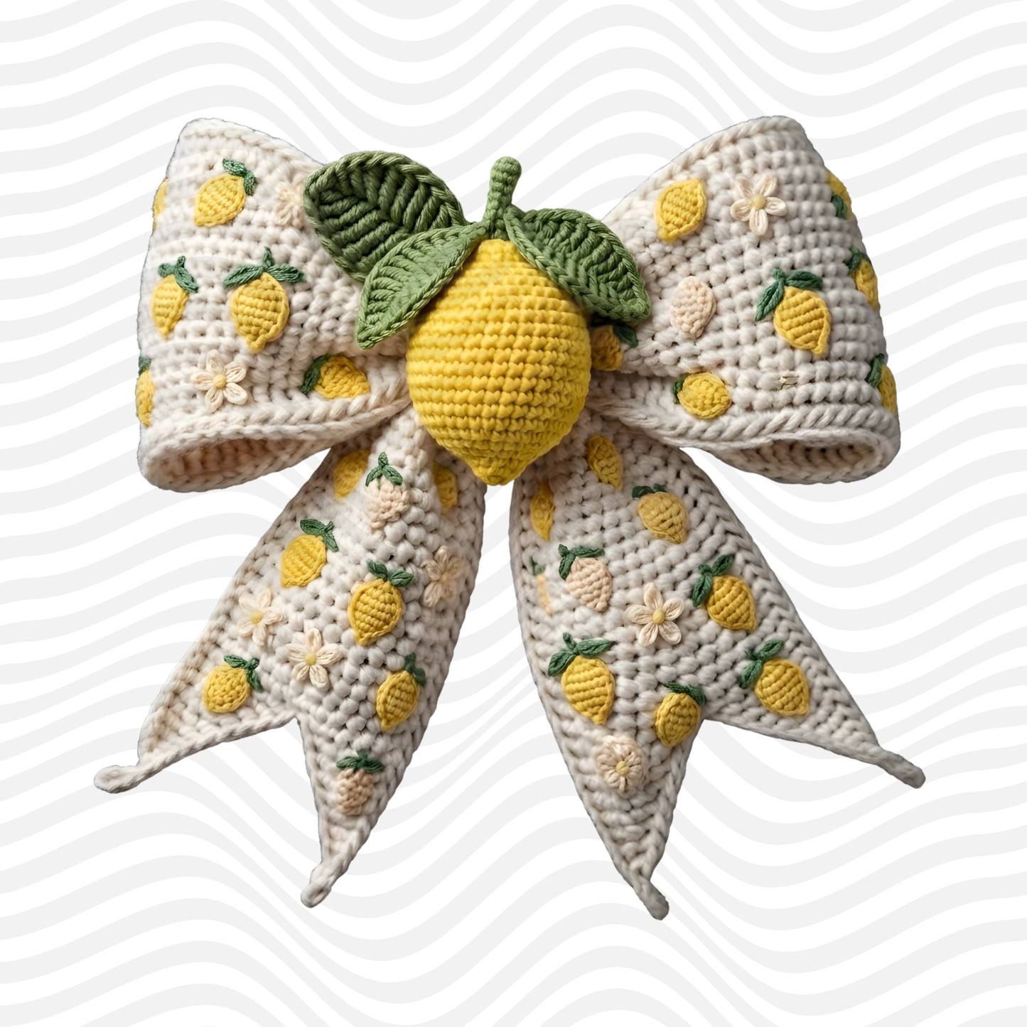 Yarn Lemon Bow
