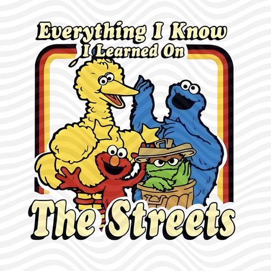 Everything I know, I Learned On The Streets