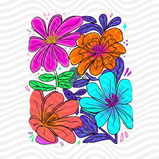 Vibrant Floral