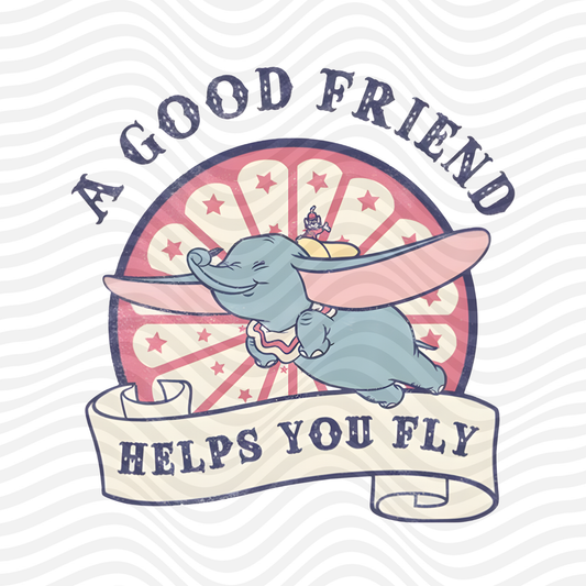 A Good Friend Helps You Fly