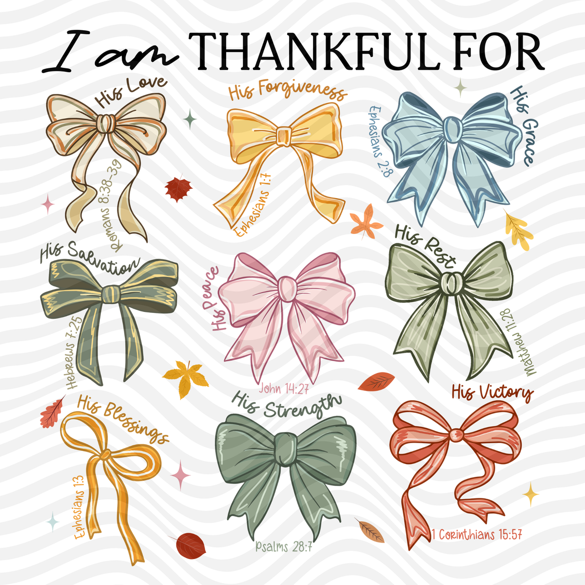 I Am Thankful For