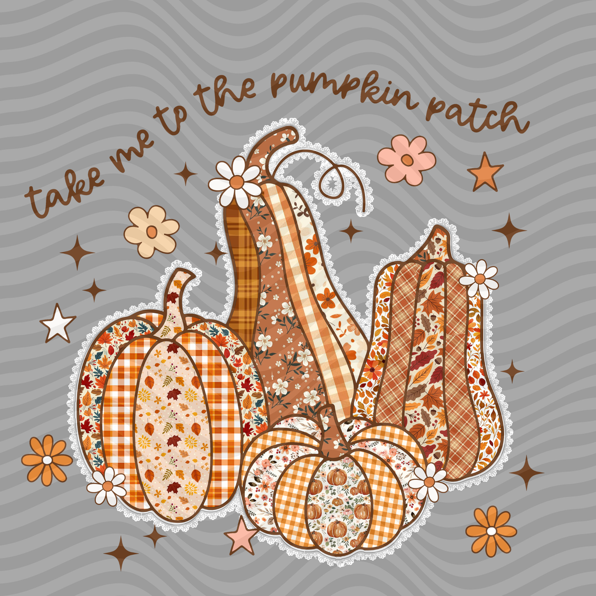 Take Me To The Pumpkin Patch (Orange)