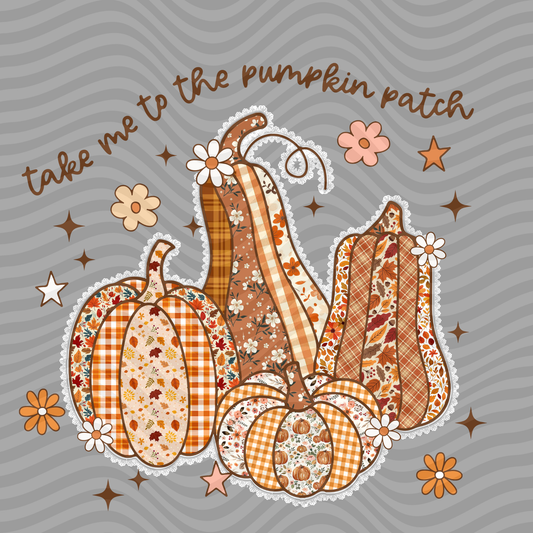 Take Me To The Pumpkin Patch (Orange)